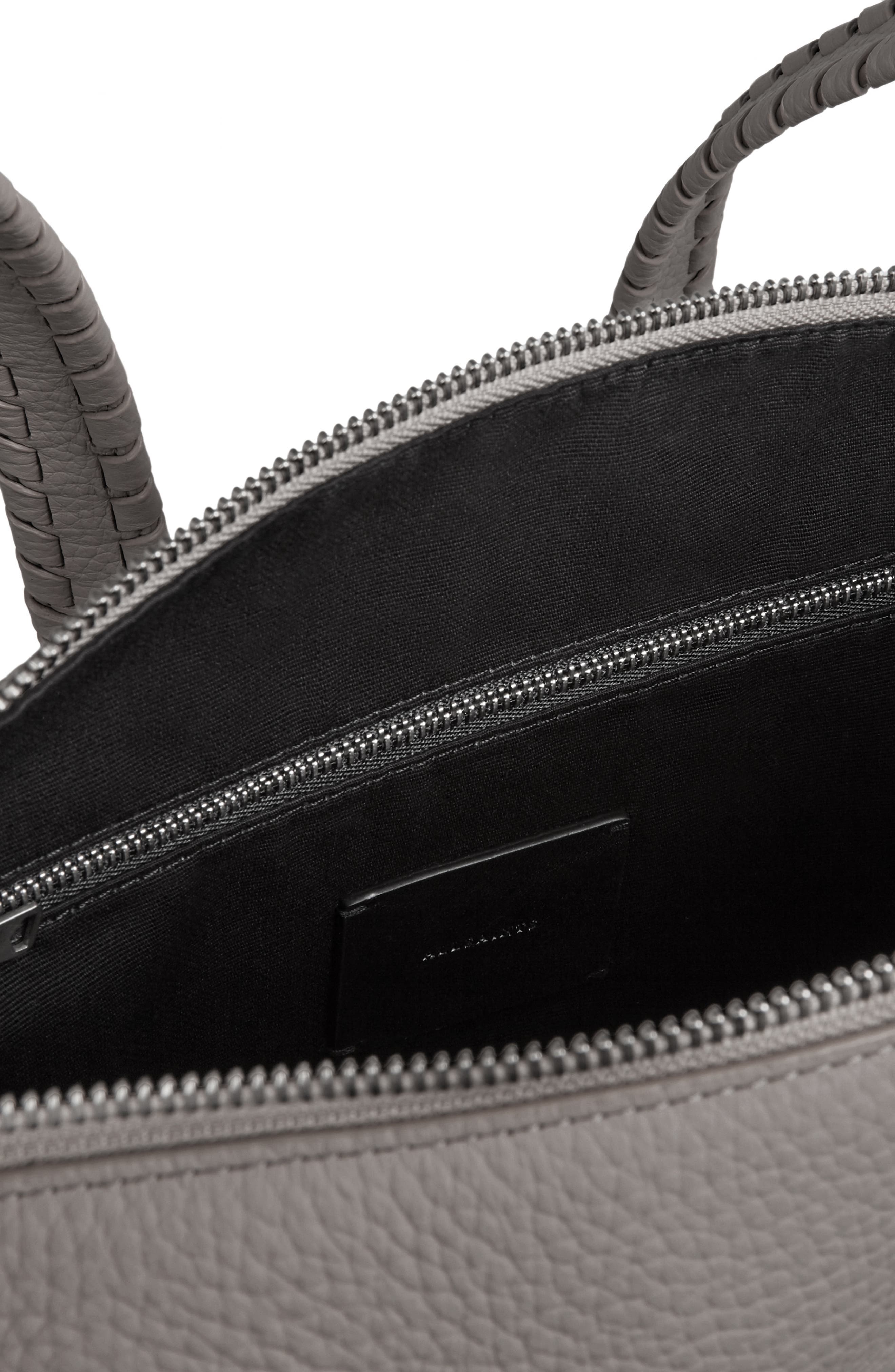 AllSaints Small Kita Convertible Leather Backpack, Alternate, color, 