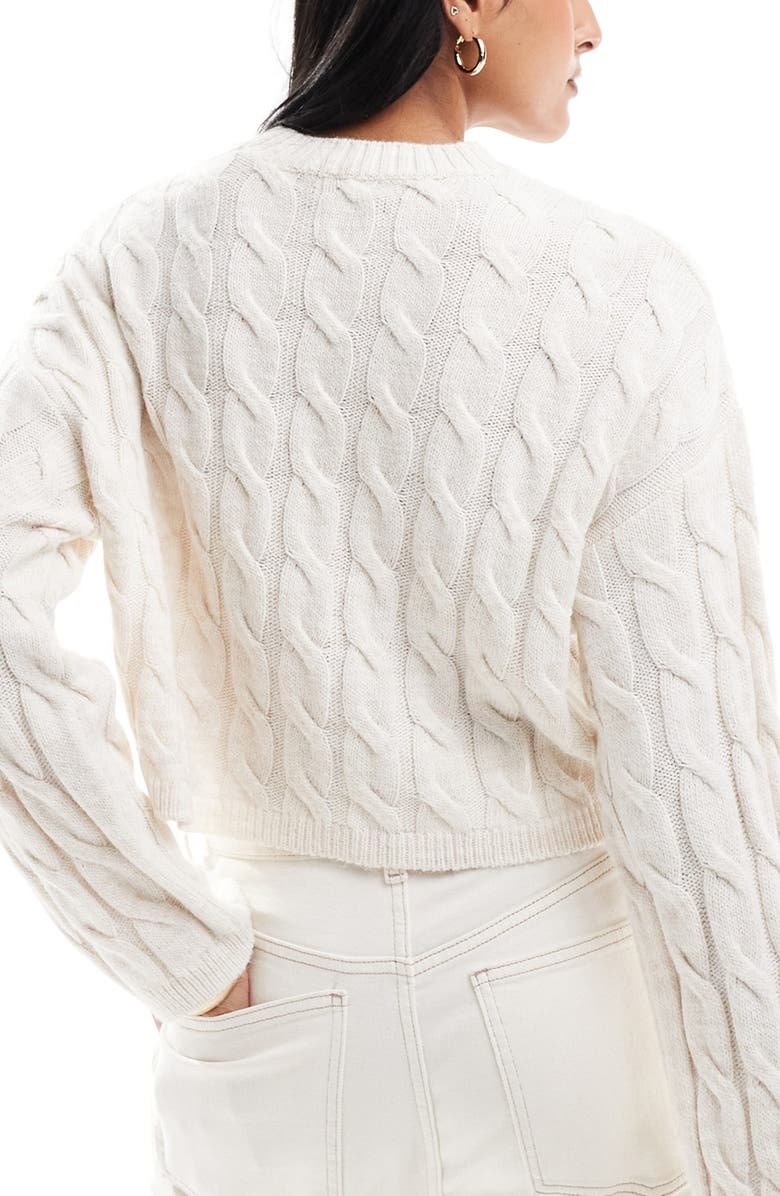 Miss Selfridge Bow Detail Sweater, Alternate, color, 