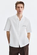 H&M Relaxed-fit printed resort shirt