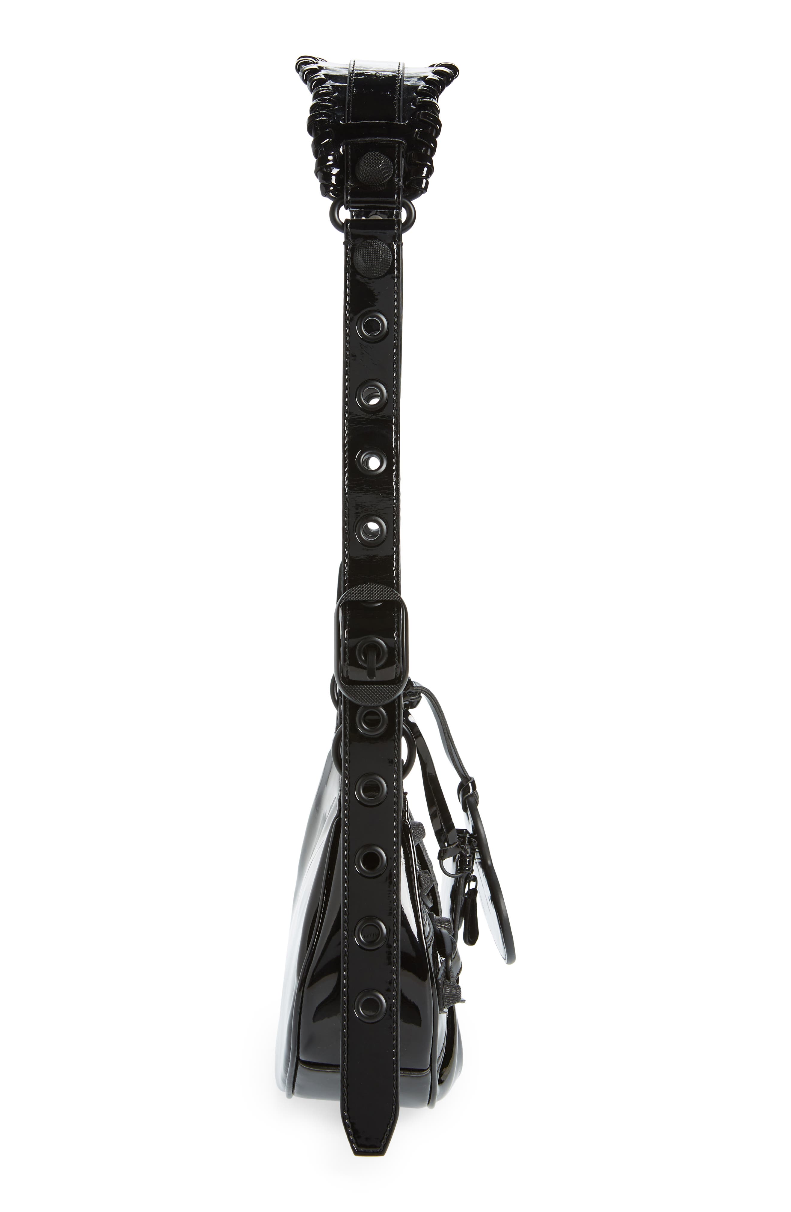 Balenciaga Extra Small Le Cagole Faux Leather Shoulder Bag, Alternate, color, 