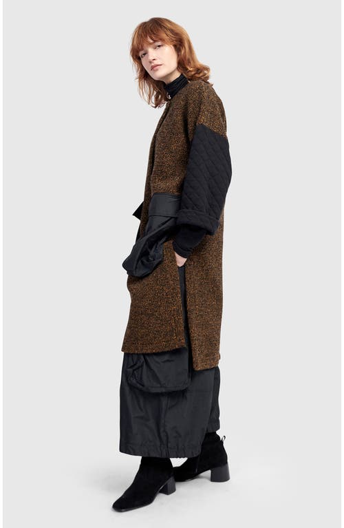 Alembika Citadel Coat In Brown