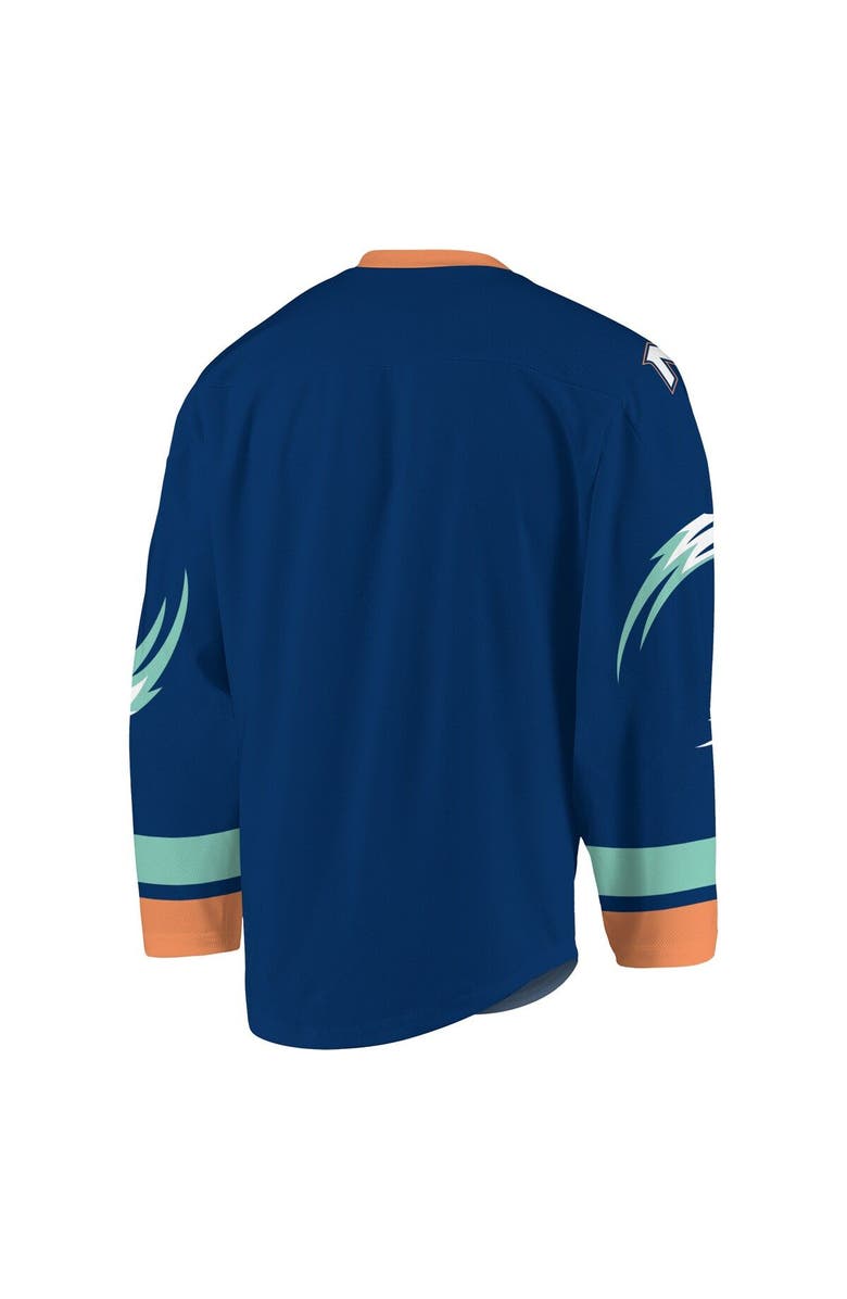 ADPRO Sports Youth Navy/Orange New York Riptide Replica Jersey, Alternate, color, Navy