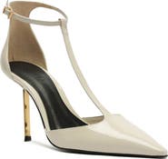 Schutz Allure Pointed Toe T-Strap Pump