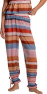 Cosita Linda Stripe Balloon Cover-Up Beach Pants