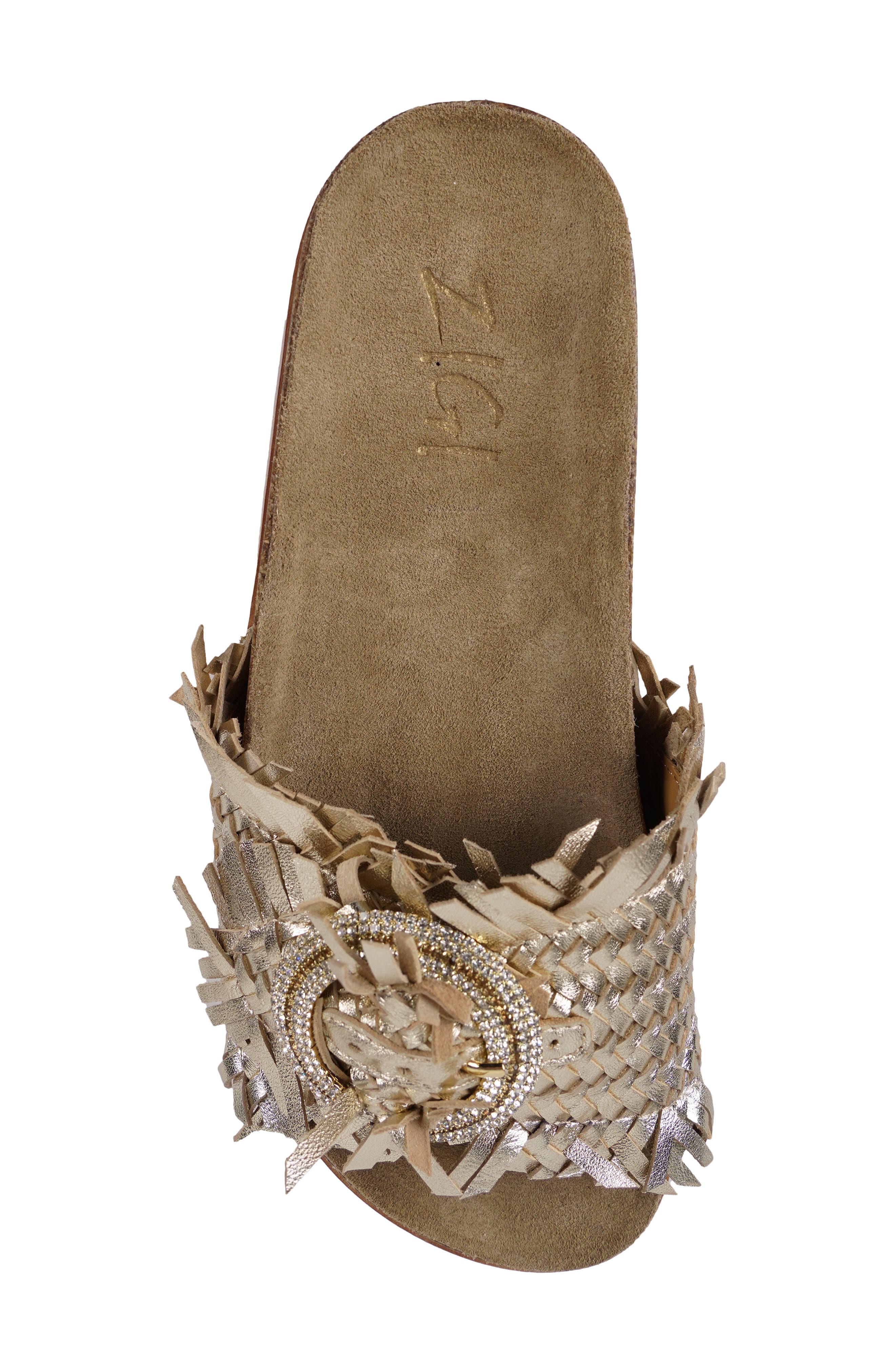 ZIGI Karinna Platform Sandal, Alternate, color, Gold