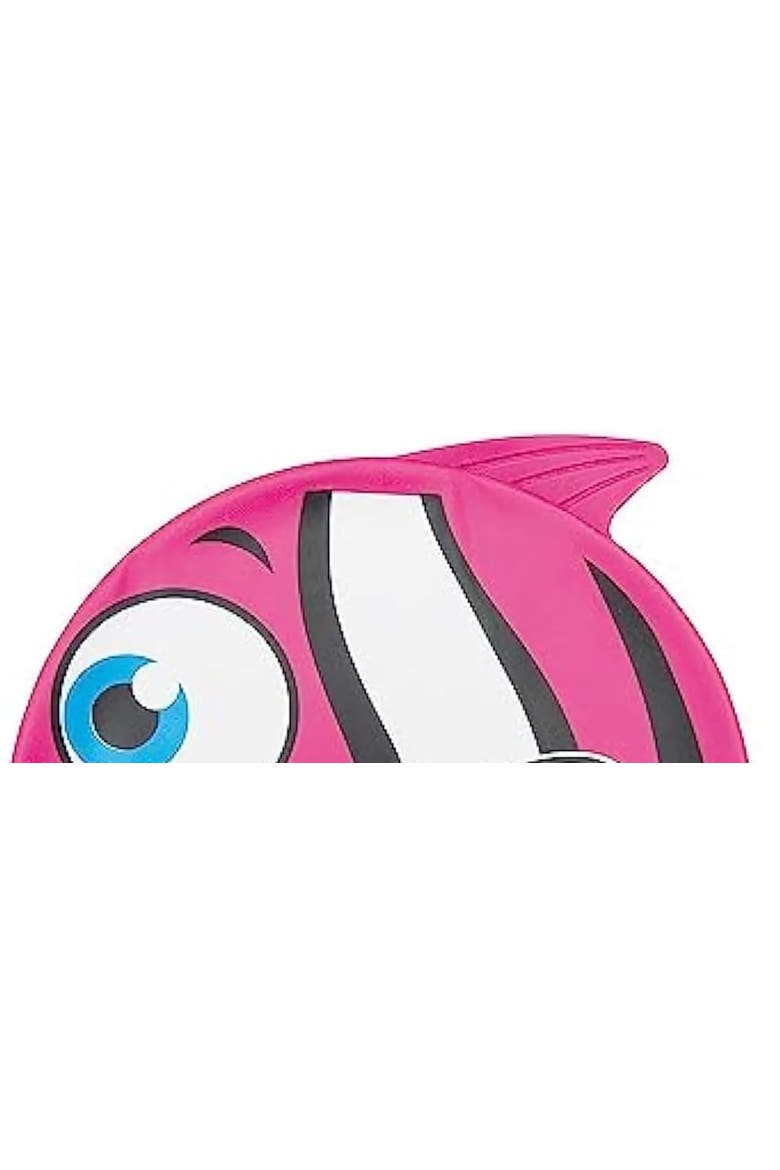 Silicone Lil' Buddy Swim Cap, Alternate, color, Multicolored
