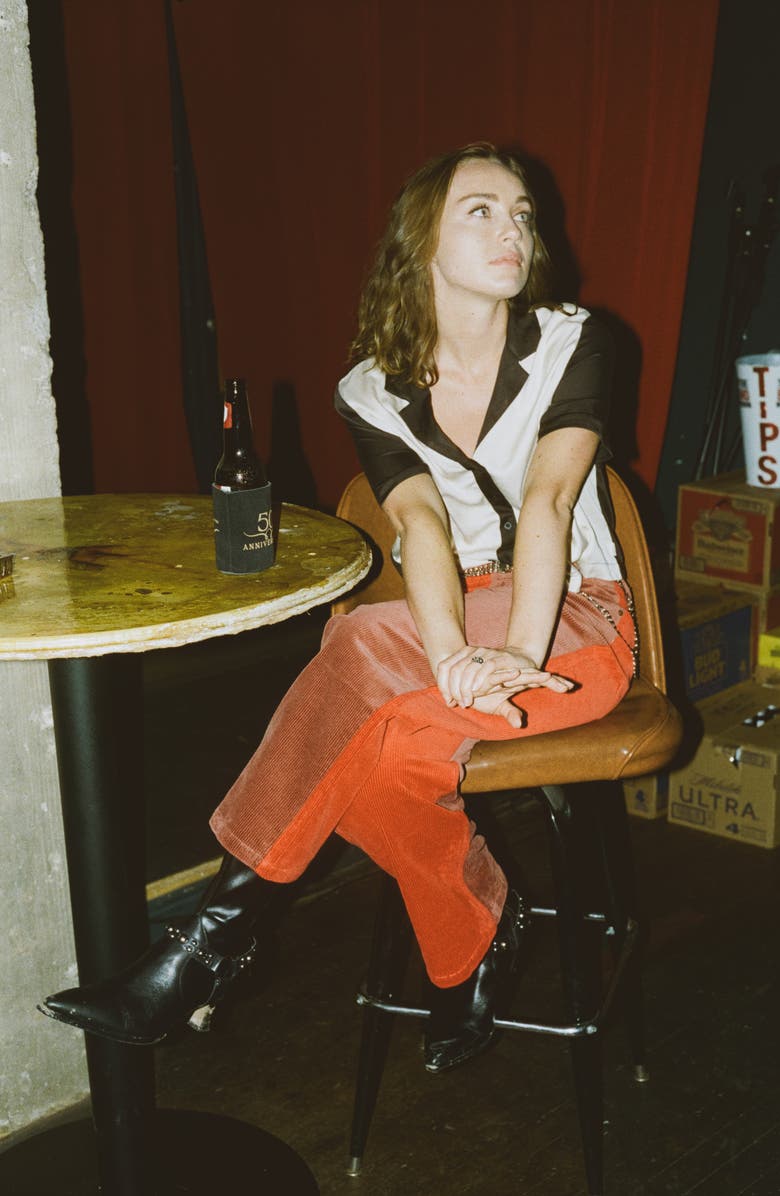 Brixton Colorblock Camp Shirt, Alternate, color,