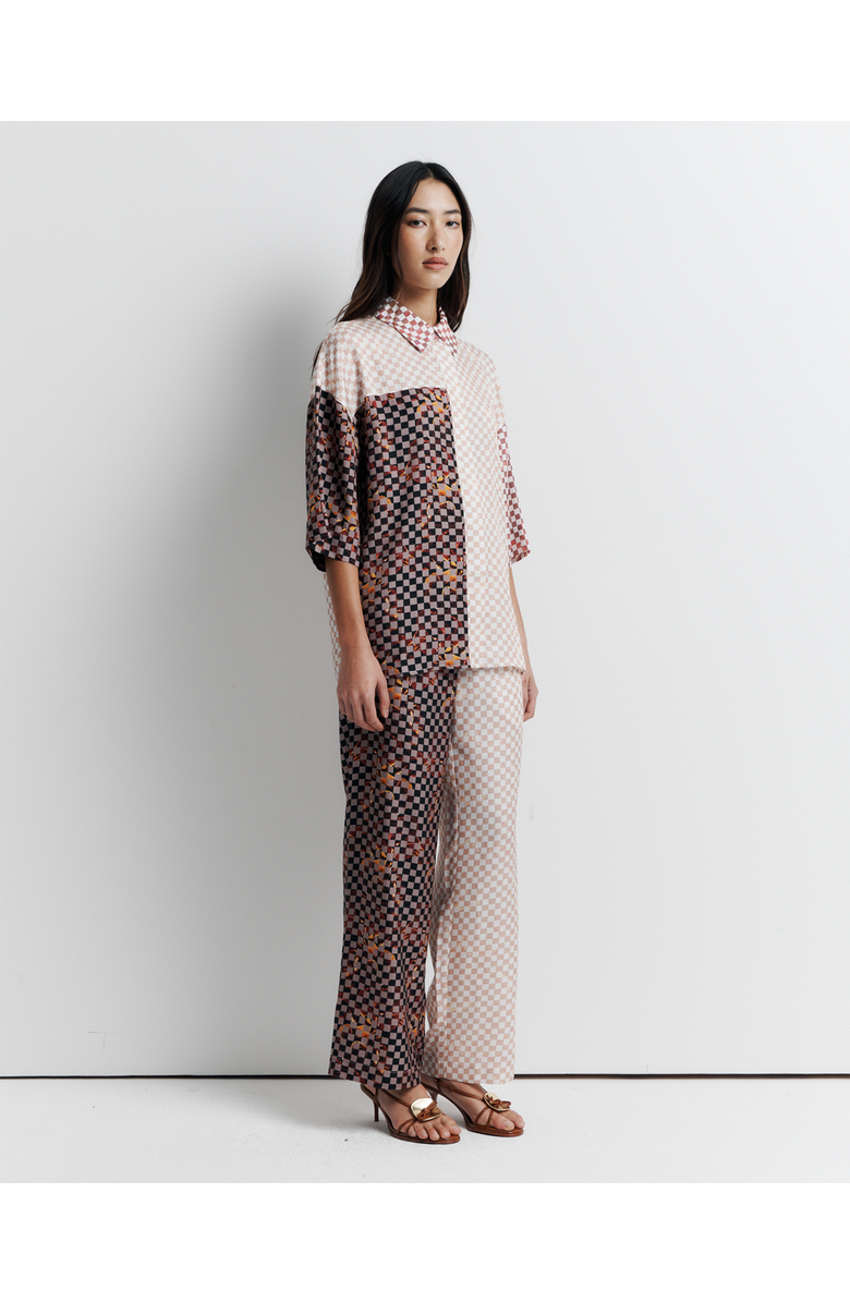 Romy June Shirt collaboration with Phoebe Willis, Alternate, color, Checkmate