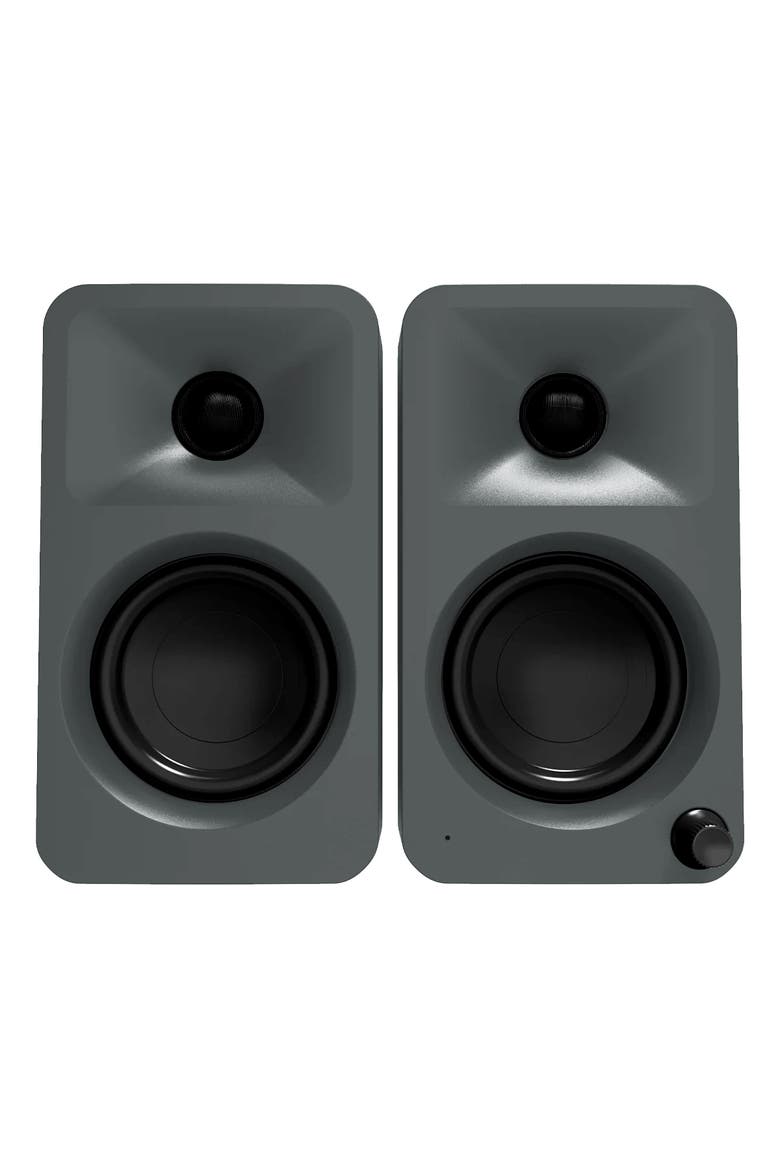 ORA Powered Reference Desktop Speakers with Bluetooth - Pair, Alternate, color, Gray