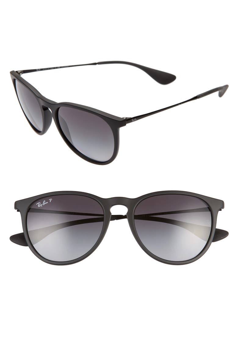 Erika Classic 54mm Sunglasses, Main, color, BLACK/ GREY GRAD GREY POLAR