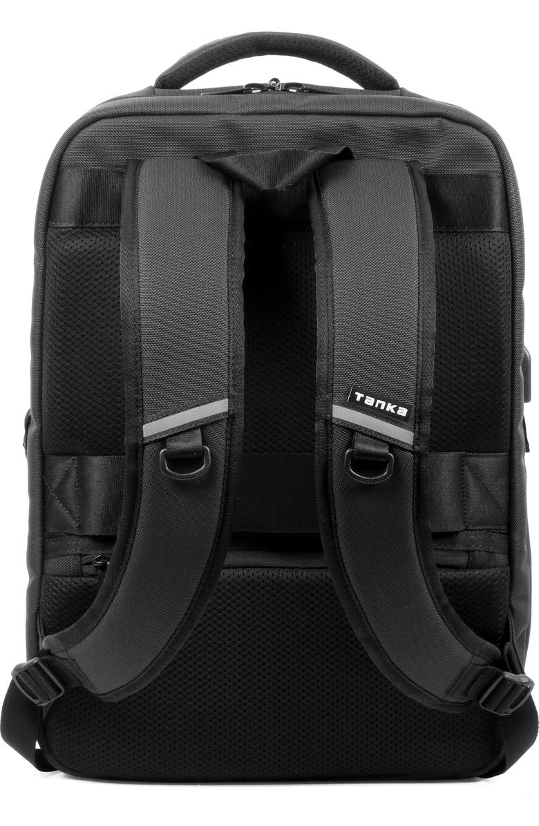 J World Tanka Martin Business Laptop Backpack, Alternate, color, Black