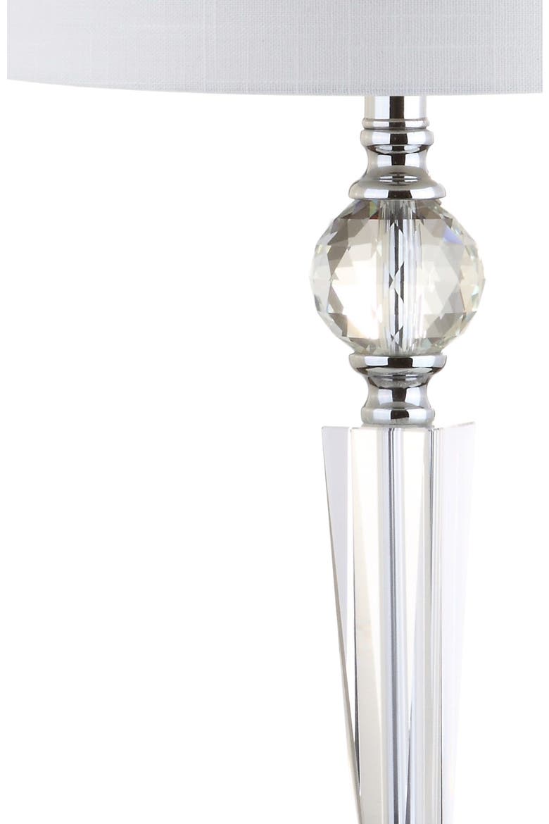 Emma 29.5" Crystal LED Table Lamp, Clear, Alternate, color, Clear