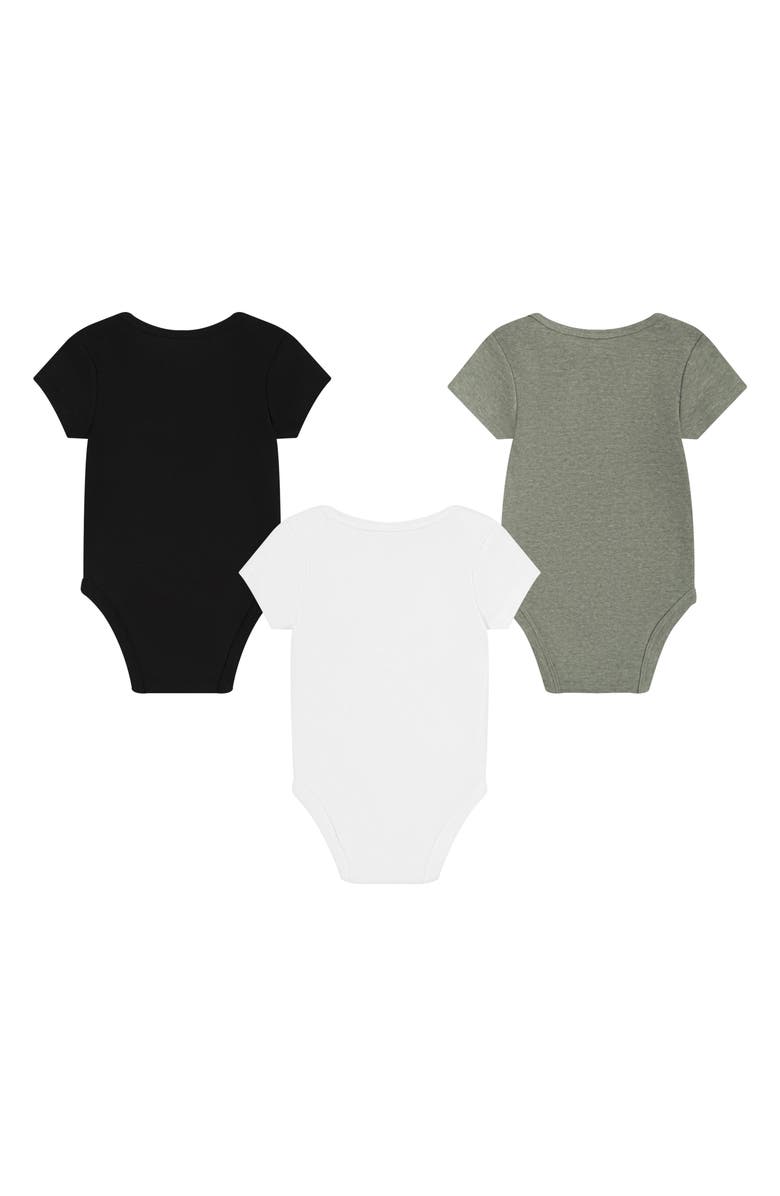 Nike Mini Me 3-Pack Bodysuits, Alternate, color, 