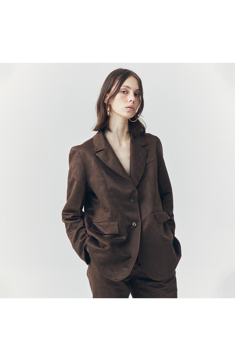 ATS Jett Suede Blazer, Alternate, color, 