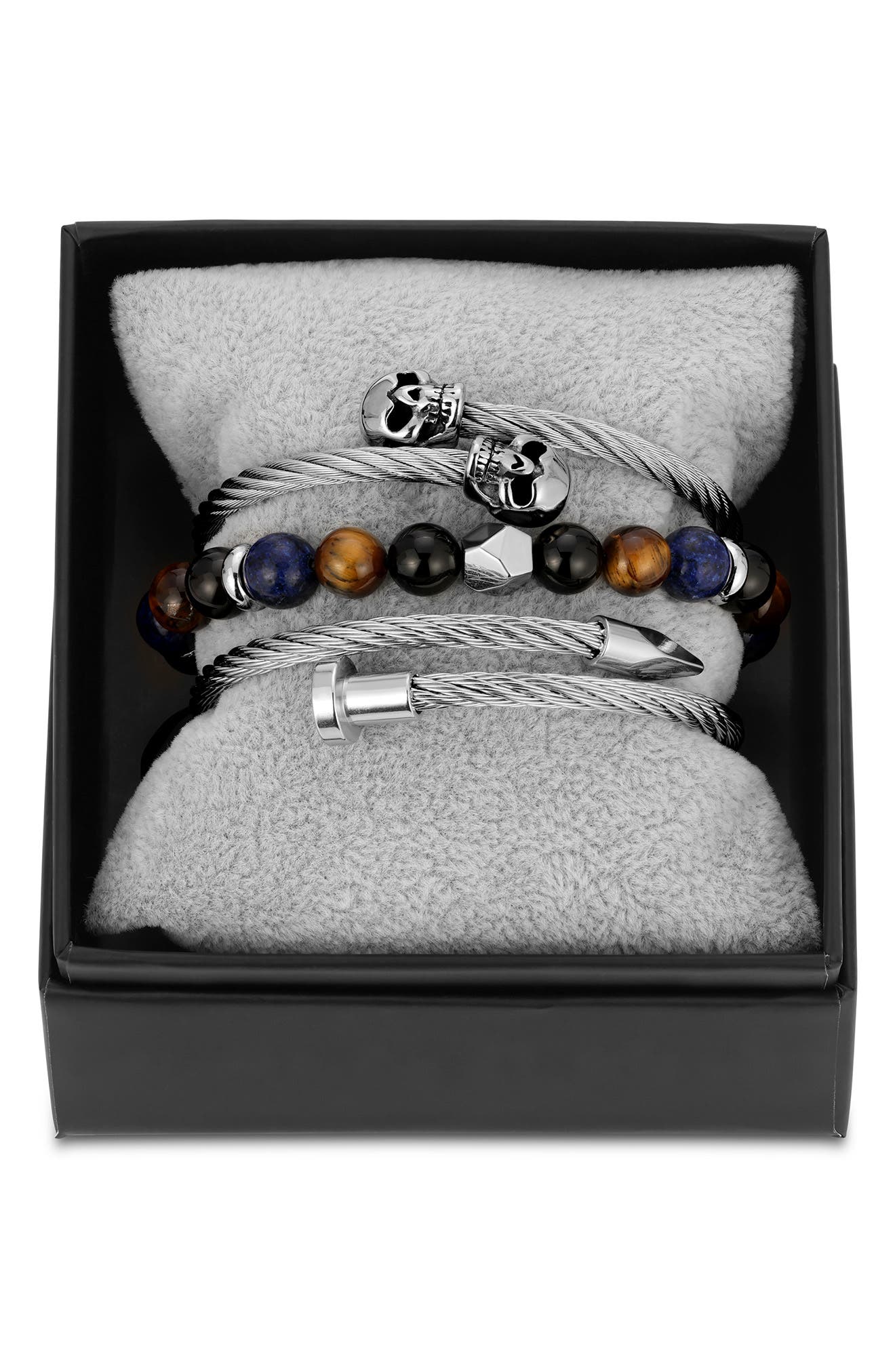 EYE CANDY LOS ANGELES Noah 3-Piece Bracelet Set