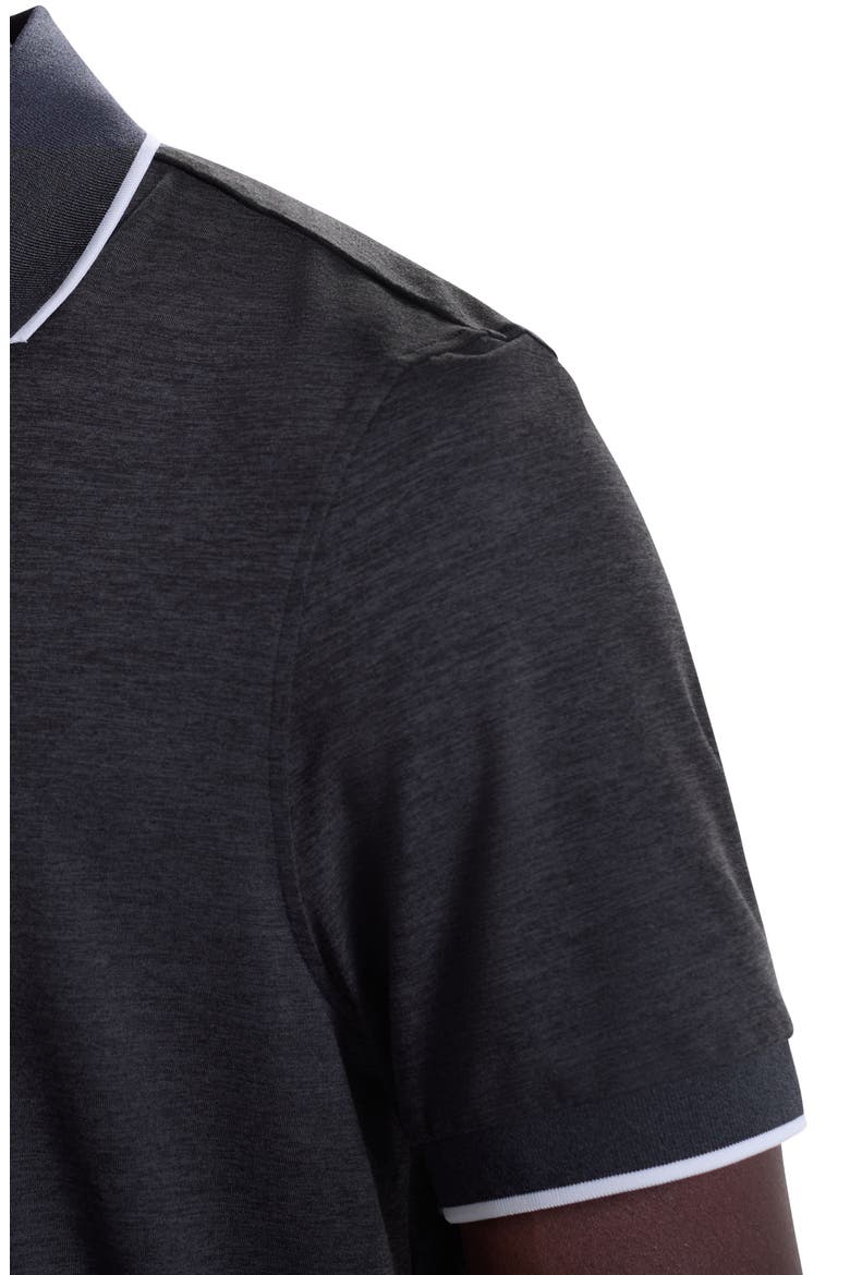 Three-Button Performance Polo, Alternate, color, BLACK