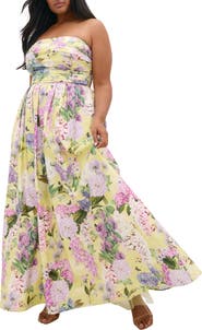 City Chic Rosalee Floral Maxi Dress