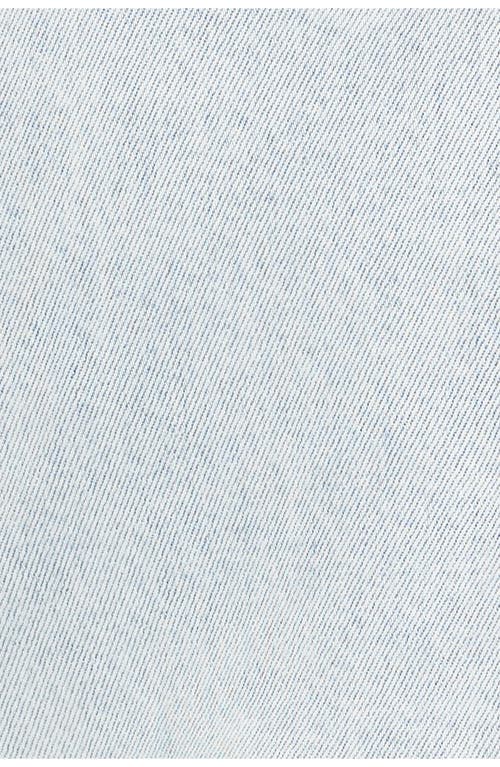 Bayeas Miki High Waist Denim Bermuda Shorts In Blue