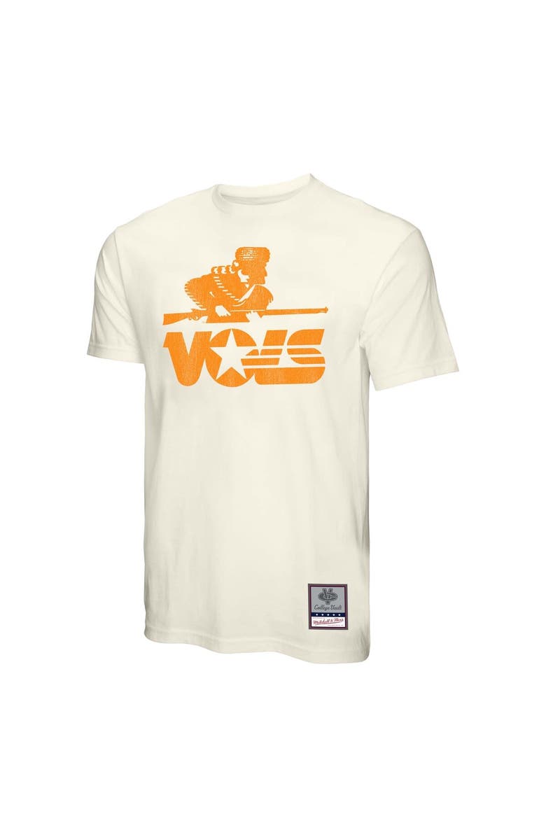 Mitchell & Ness Men's Mitchell & Ness Cream Tennessee Volunteers Vintage Tone T-Shirt, Alternate, color, Cream