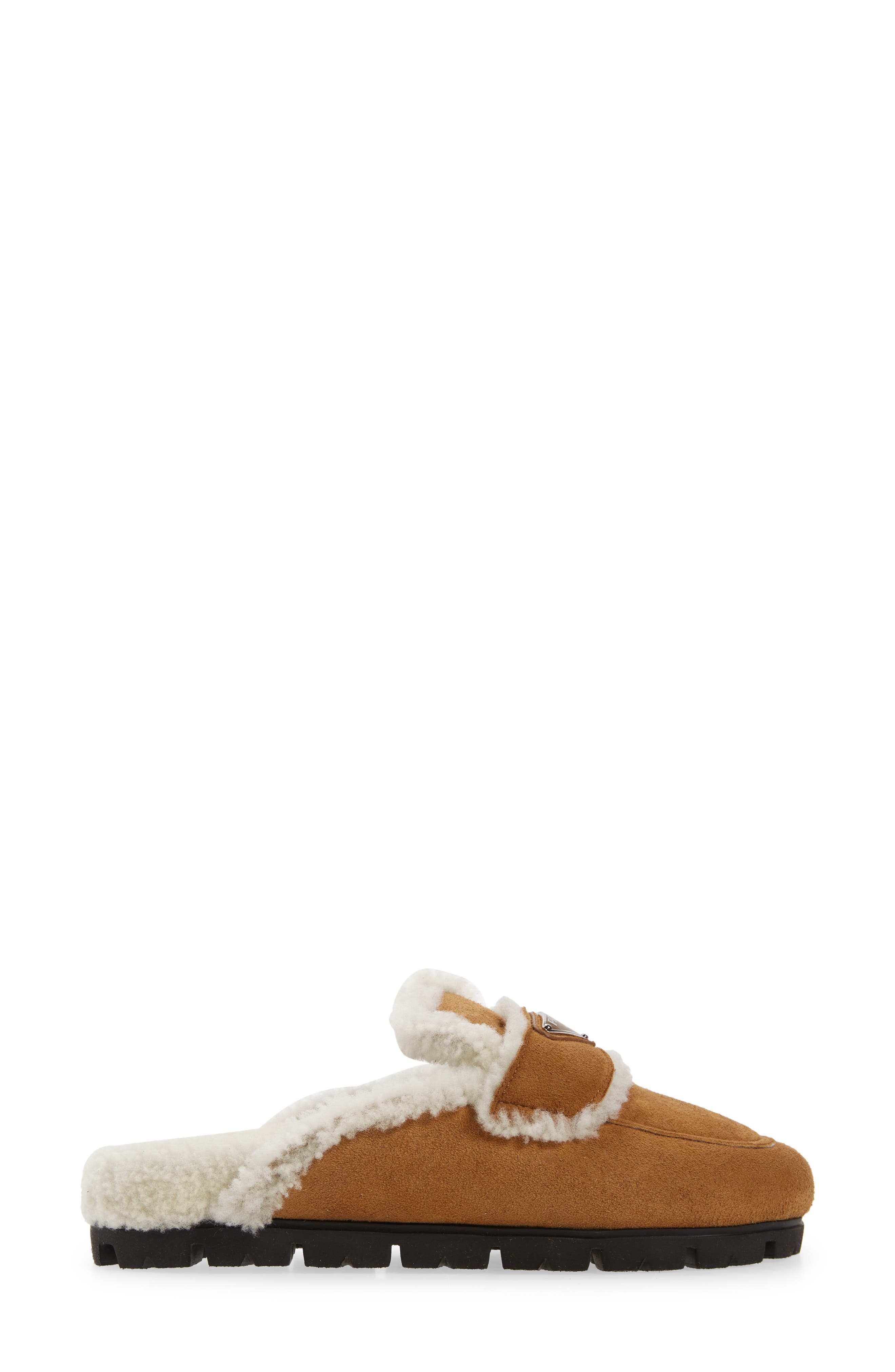 Fussbet Genuine Shearling Slipper, Alternate, color, COGNAC