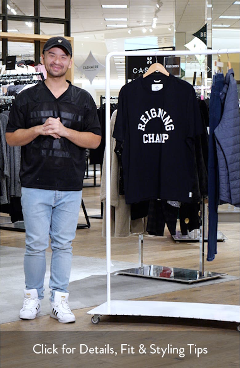 Midweight Jersey Arch Logo T-Shirt, sales video thumbnail