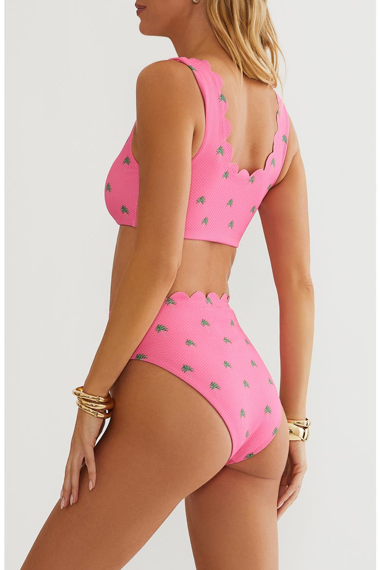 Madison Bikini Top, Alternate, color, FLAMINGO FRONDS