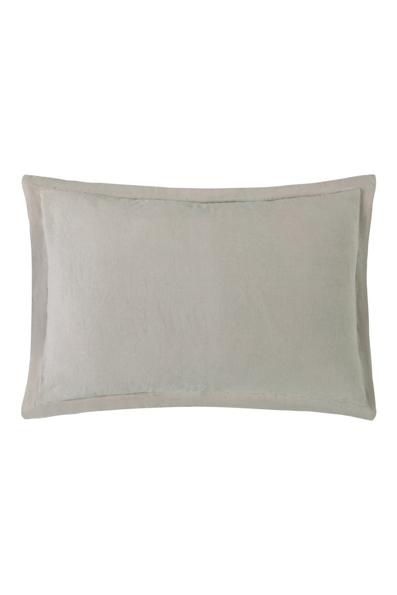 French Linen Set of 2 Shams, Main, color, FOG