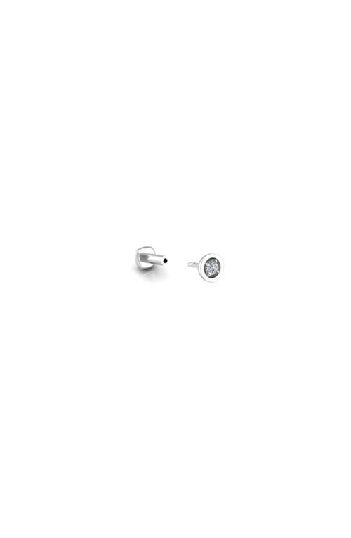 Seed2stone Center-of-attention Flat Back Stud In Gold