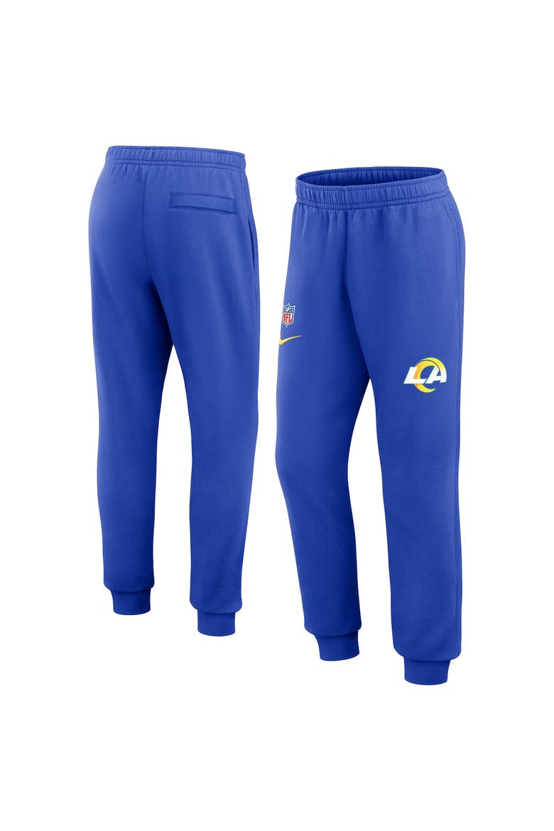 Men's Nike Royal Los Angeles Rams 2023 Sideline Club Jogger Pants, Alternate, color, Royal
