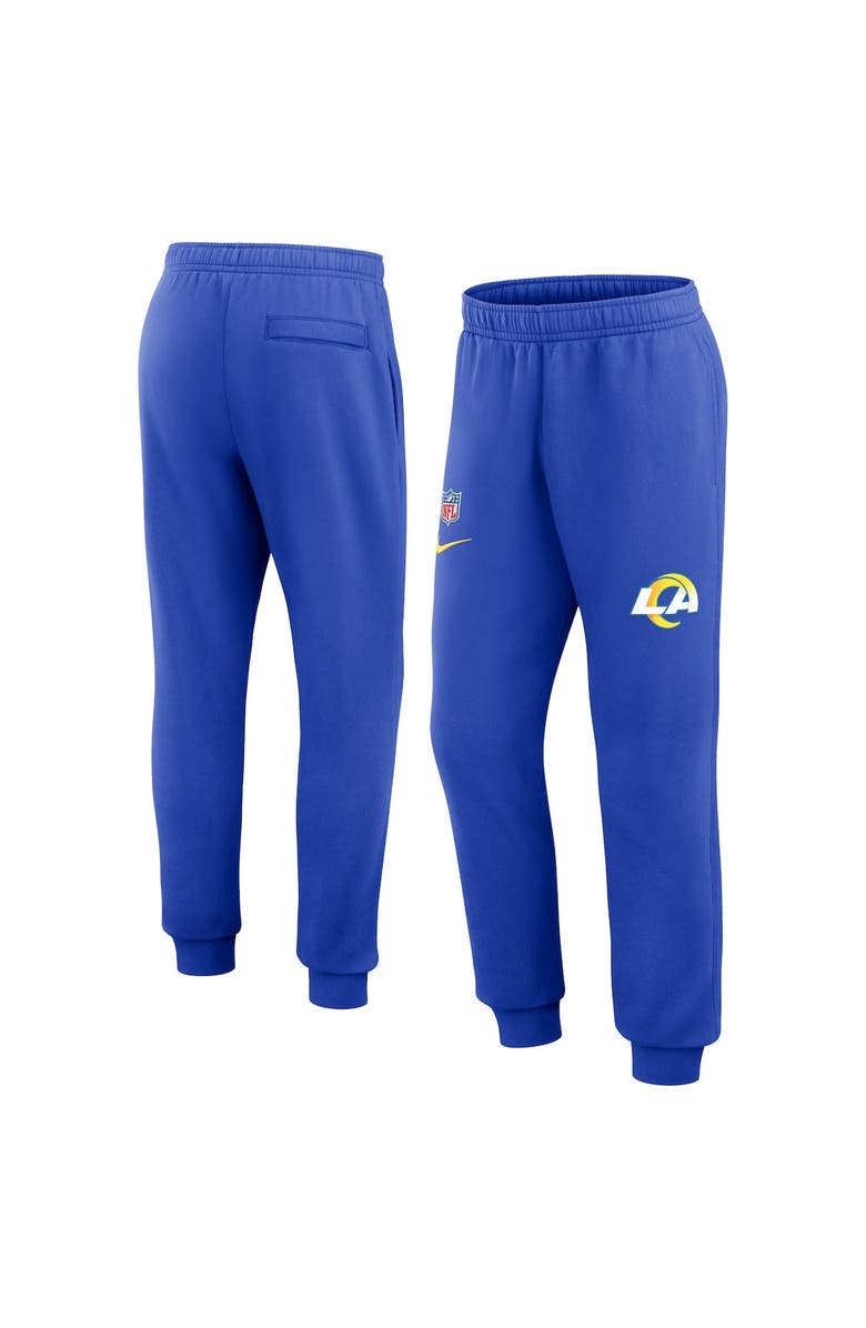 Nike Men's Nike Royal Los Angeles Rams 2023 Sideline Club Jogger Pants, Alternate, color, 