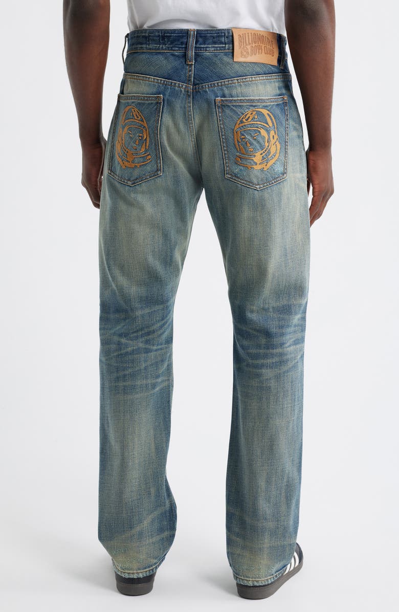Billionaire Boys Club BB Sattelite Distressed Slim Fit Jeans, Alternate, color, Crater