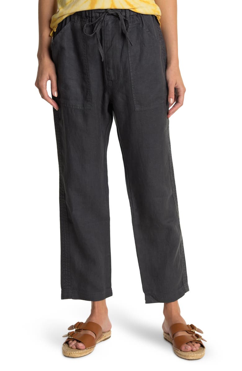 Alex Mill Linen Tie Waist Pants, Main, color,