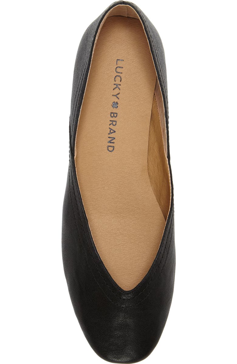 Lucky Brand Alba Skimmer, Alternate, color, Black