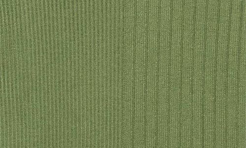 Deluc Nate Funnel Neck Sweater In Green