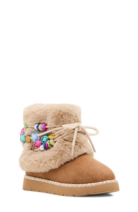 Kids' Tstarly Faux Fur Boot