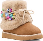 Steve Madden Kids' Tstarly Faux Fur Boot