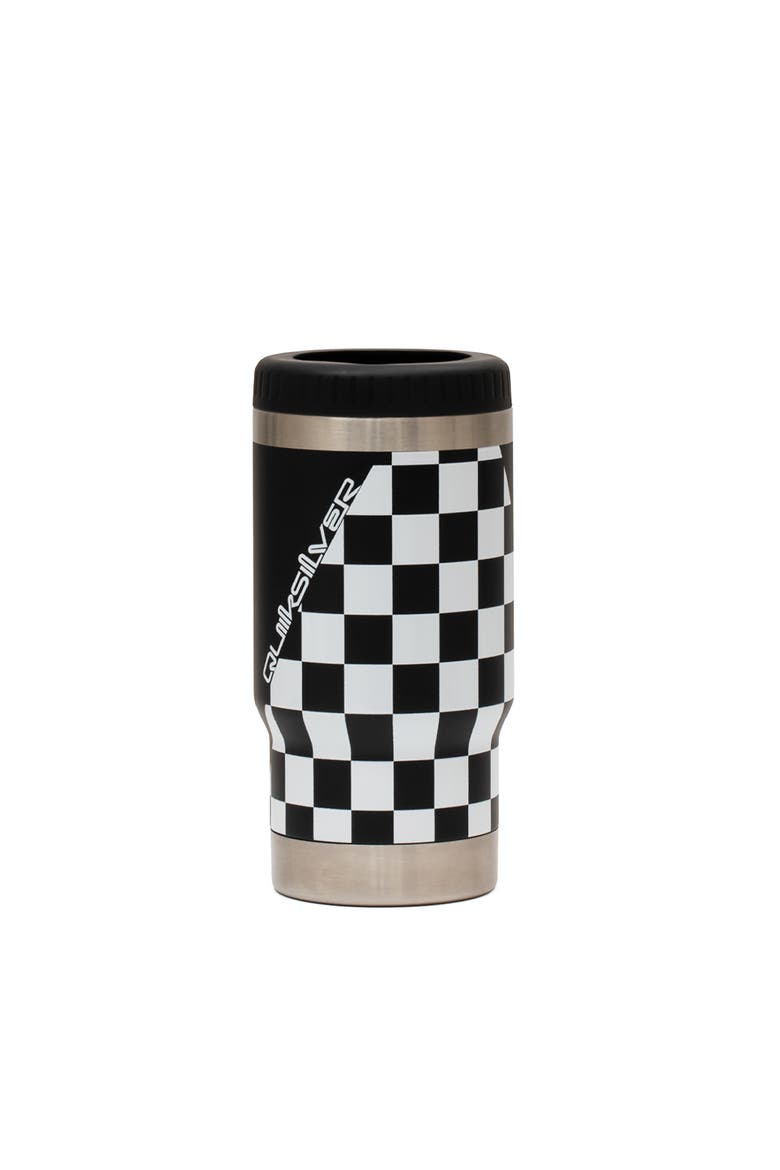 La Jolla Can and Bottle 12oz. Cooler with Built-in Bottle Opener, Main, color, Original Checkered