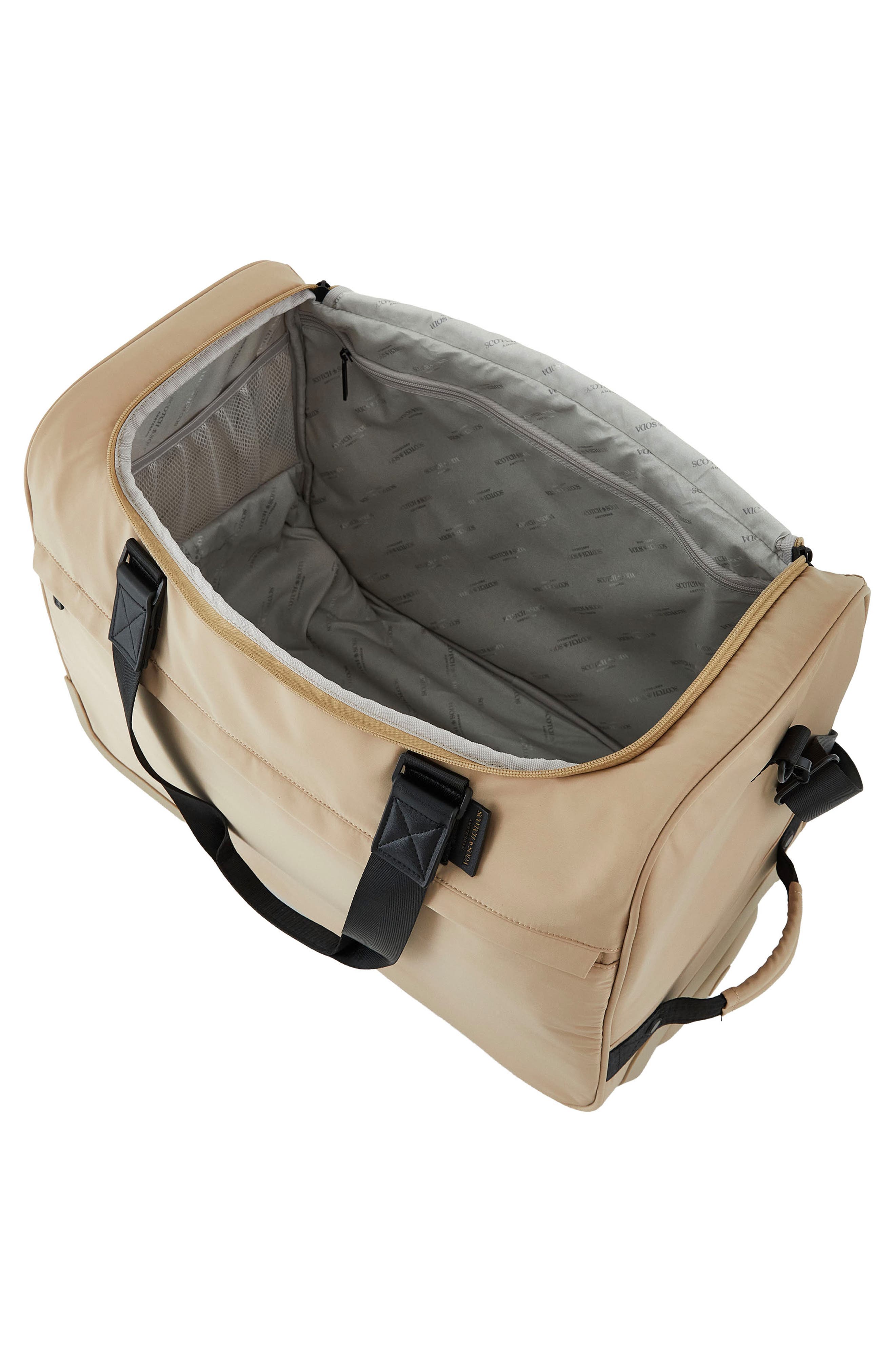 Scotch & Soda Eindhoven Rolling Weekender Bag, Alternate, color, Travertine