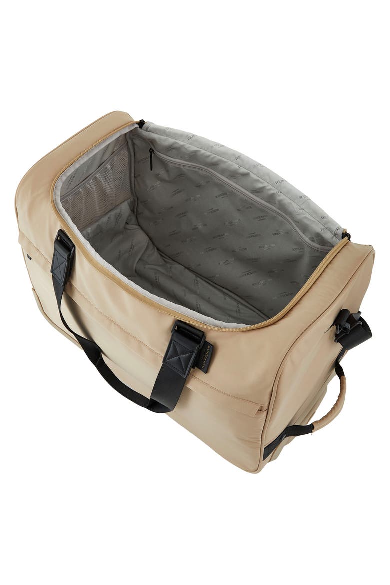 Eindhoven Rolling Weekender Bag, Alternate, color, TRAVERTINE