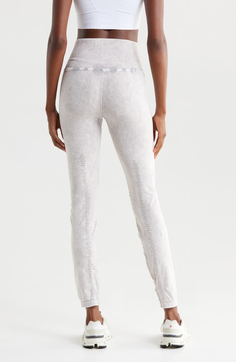 Free People FP Movement Good Karma Leggings, Alternate, color, Ice Grey