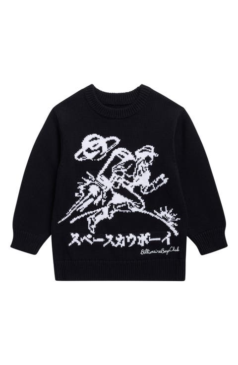 Kids' BB Astro Wrangler Cotton Crewneck Sweater (Toddler, Little Kid & Big Kid)