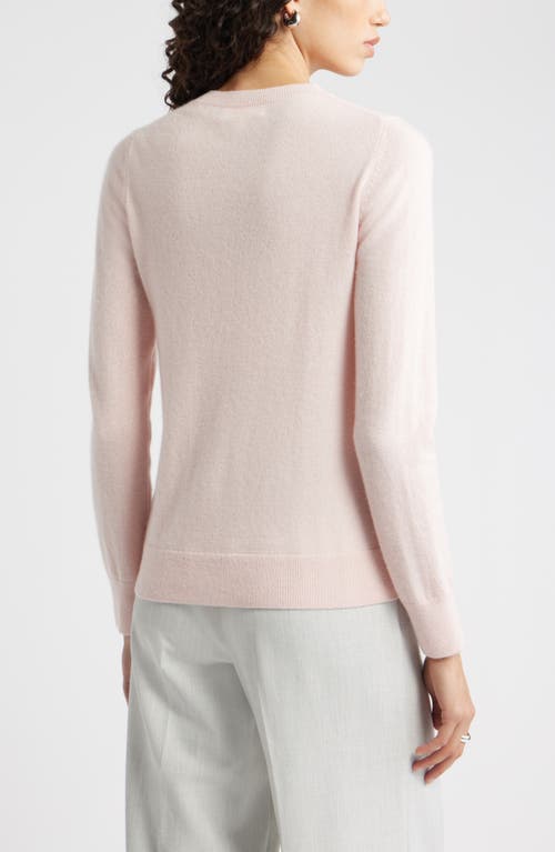 Nordstrom Cashmere Crewneck Sweater In Pink