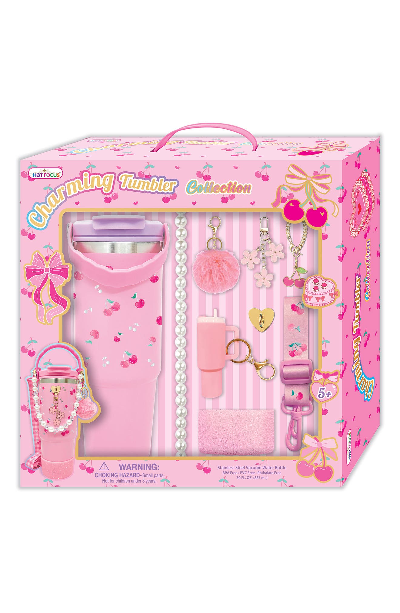 HOT FOCUS Cherry Charming Tumbler Set