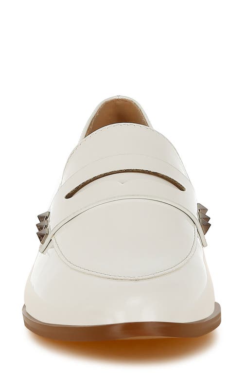 Rag & Co Noshiya Penny Loafer In White