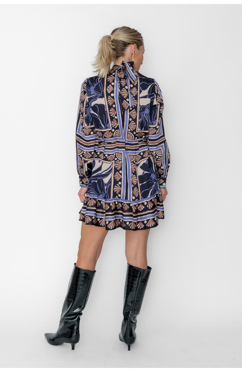 West Of Elaine Mini Dress, Alternate, color, Multi