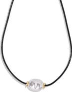 BaubleBar Antonia Faux Pearl Necklace