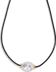 BaubleBar Antonia Faux Pearl Necklace