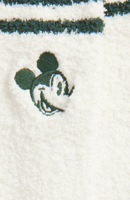Barefoot Dreams Mickey Mouse Cozychic® Socks In Cream-pinecrest
