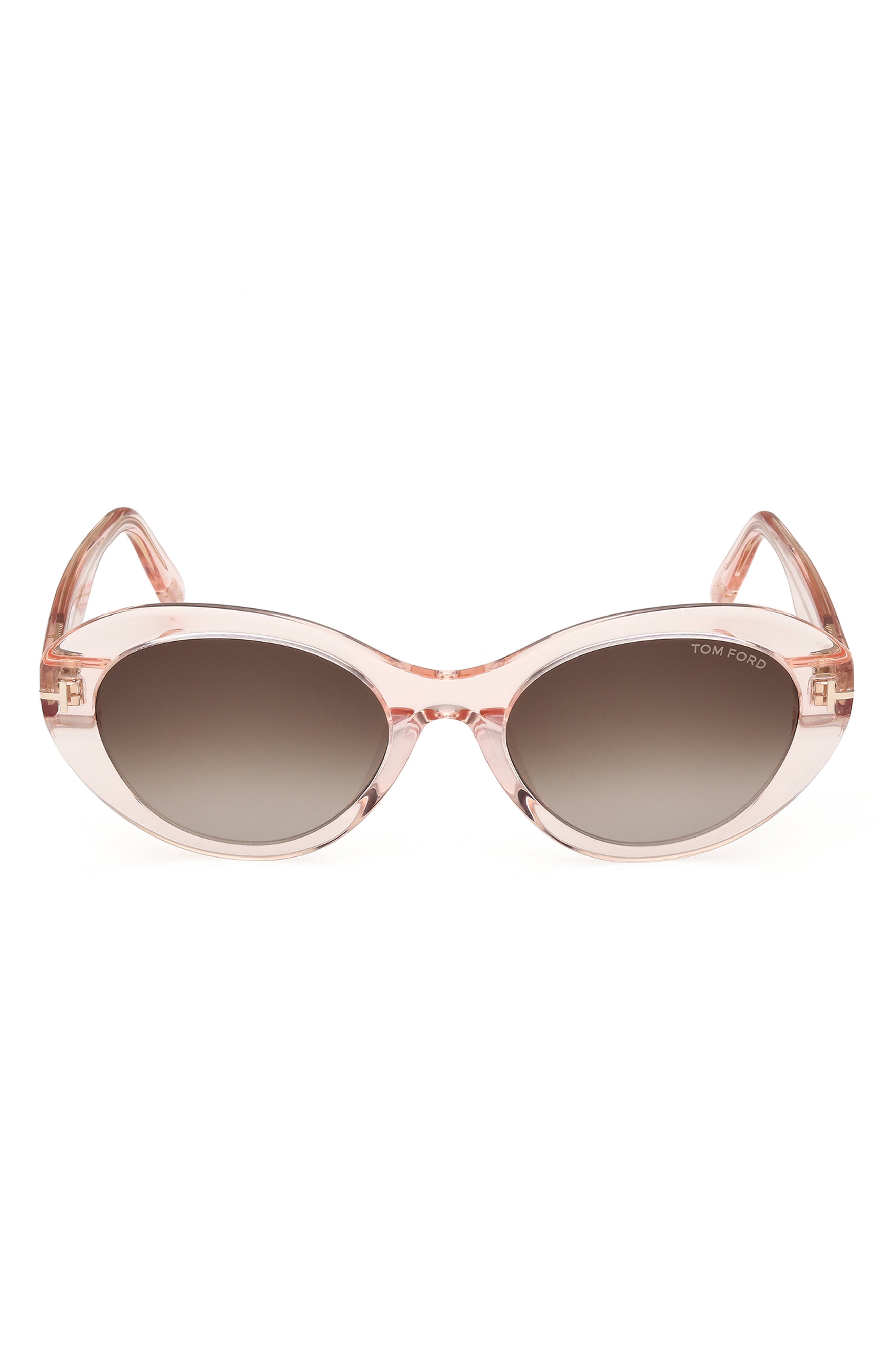 TOM FORD 53mm Oval Sunglasses
