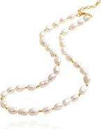 Classicharms Mera Baroque Freshwater Pearl Beaded Necklace